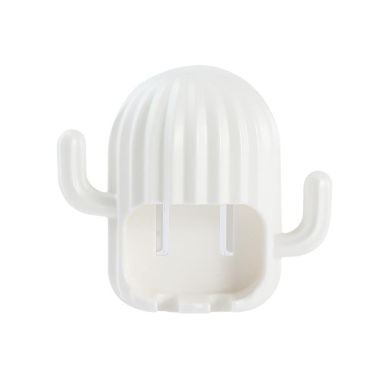 Cactus Shaped Toothbrush Rack Wall Mounted Bathroom Holder