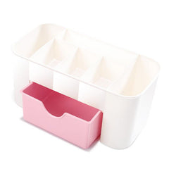 Stylish Cosmetic Storage Box with Makeup Drawer Organizer