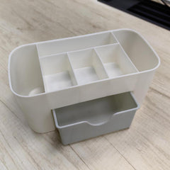 Stylish Cosmetic Storage Box with Makeup Drawer Organizer