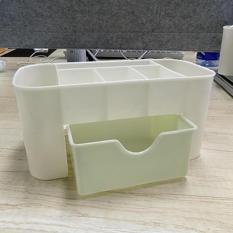Stylish Cosmetic Storage Box with Makeup Drawer Organizer