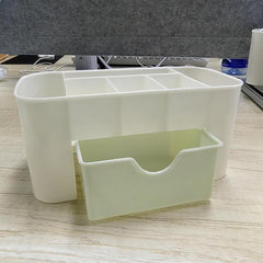 Stylish Cosmetic Storage Box with Makeup Drawer Organizer