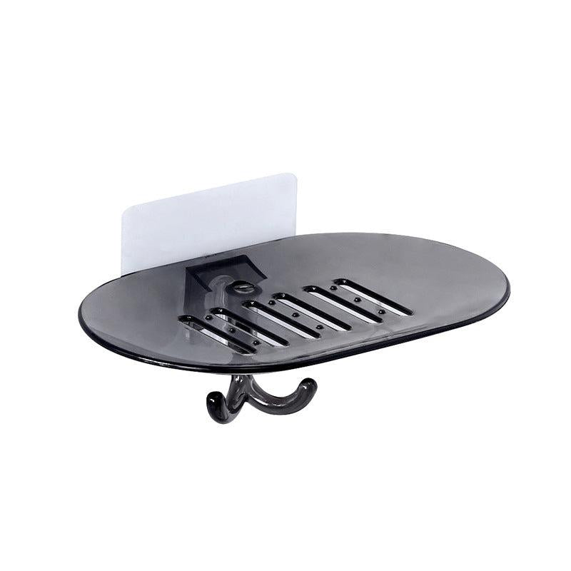 Wall Mounted Soap Dish Self Draining Soap Holder Bathroom Storage Rack