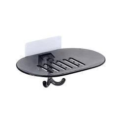 Wall Mounted Soap Dish Self Draining Soap Holder Bathroom Storage Rack