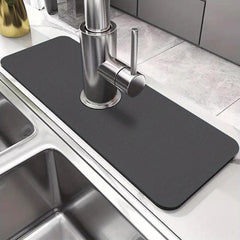 Faucet Suction Pad for Kitchen and Bathroom Sinks - Prevents Splashing