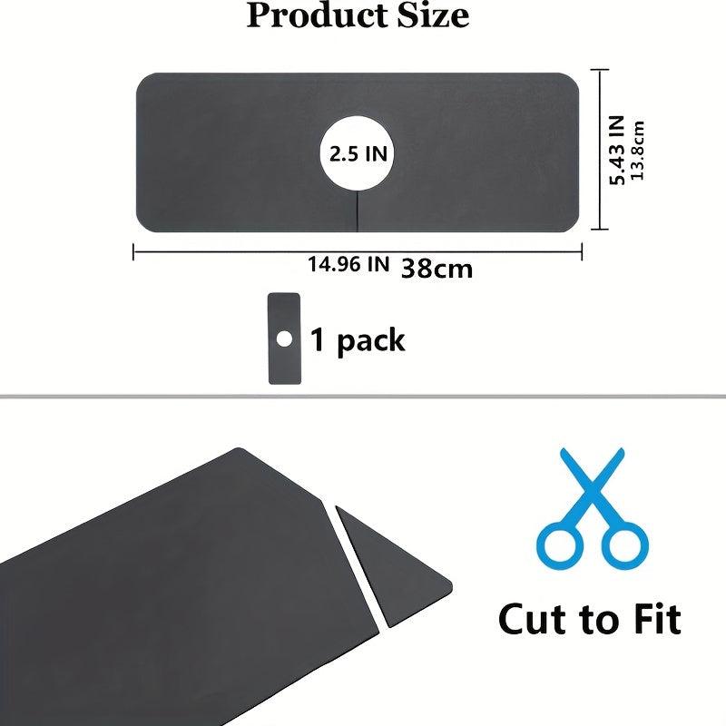 Faucet Suction Pad for Kitchen and Bathroom Sinks - Prevents Splashing