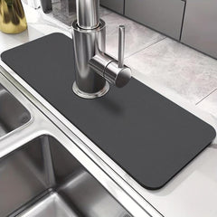 Faucet Suction Pad for Kitchen and Bathroom Sinks - Prevents Splashing