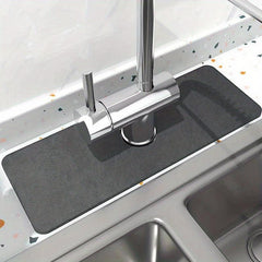 Faucet Suction Pad for Kitchen and Bathroom Sinks - Prevents Splashing