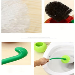 Long Handle Cherry Toilet Bowl Cleaning Brush