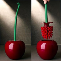 Long Handle Cherry Toilet Bowl Cleaning Brush