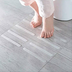 24pcs Anti Slip Tape Non Slip Stickers Safety Shower Treads Self Adhesive Strips