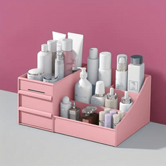 Drawer Cosmetic Storage Box Makeup Organizer Large Capacity