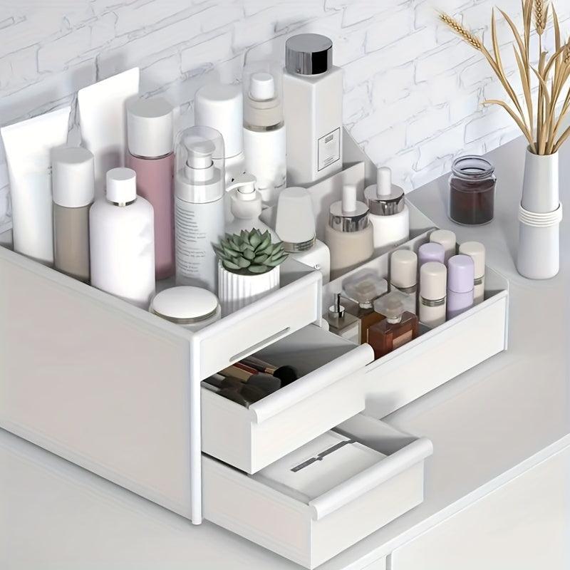 Drawer Cosmetic Storage Box Makeup Organizer Large Capacity
