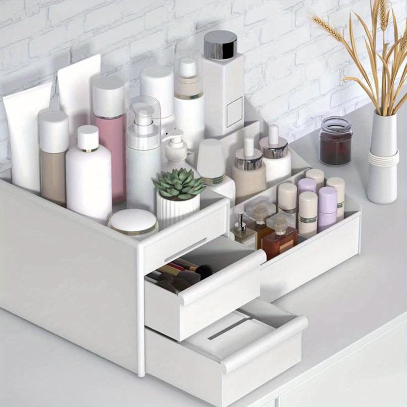 Drawer Cosmetic Storage Box Makeup Organizer Large Capacity