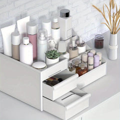 Drawer Cosmetic Storage Box Makeup Organizer Large Capacity