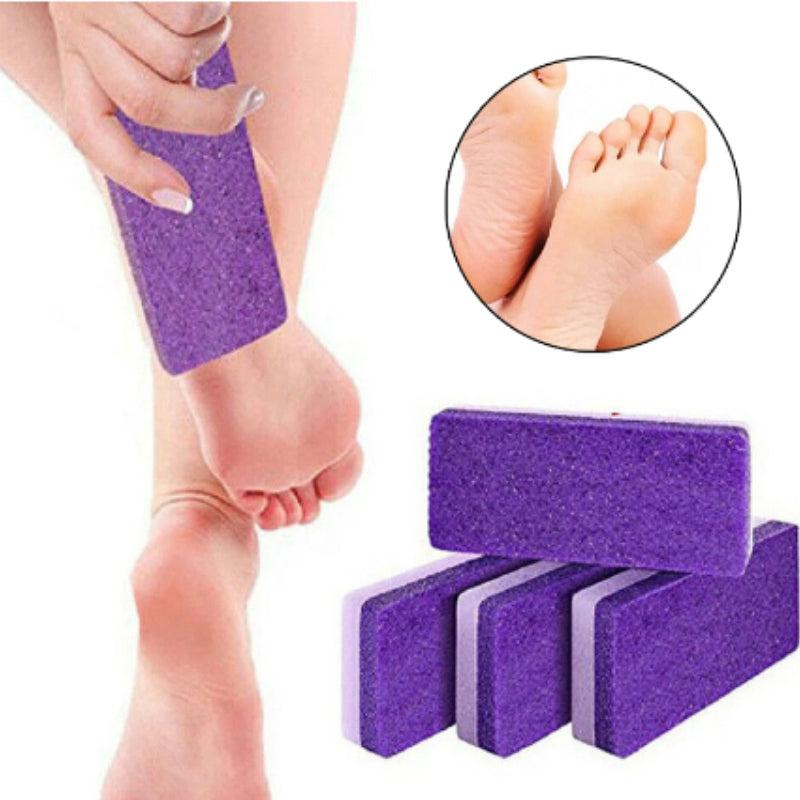 1pc Purple Beauty Stone Exfoliating Dead Skin Callus Foot Grinding Tool