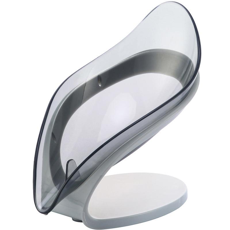 Leaf-shaped Soap Dish Bathroom Toilet Punch Drain Soap Holder
