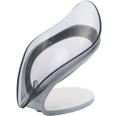 Leaf-shaped Soap Dish Bathroom Toilet Punch Drain Soap Holder