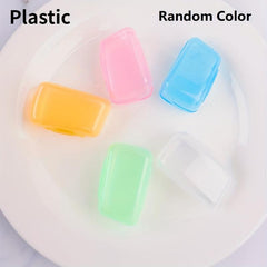 5Pcs Portable Toothbrush Head Cover Travel Toothbrush Case Camping Cap