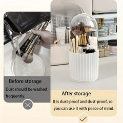 360 Rotating Makeup Brush Storage Bucket
