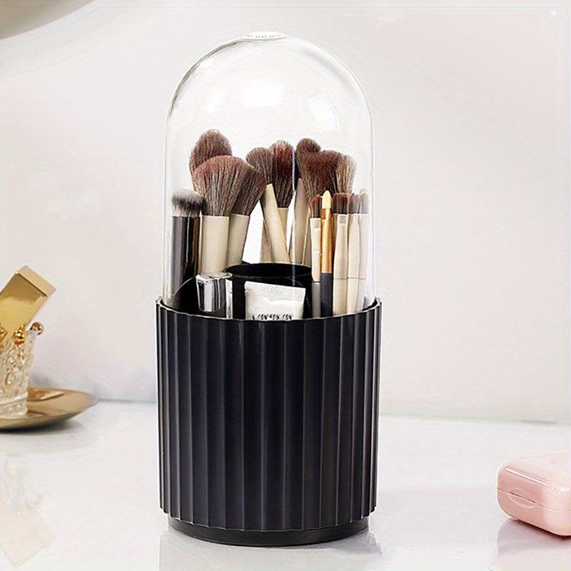 360 Rotating Makeup Brush Storage Bucket
