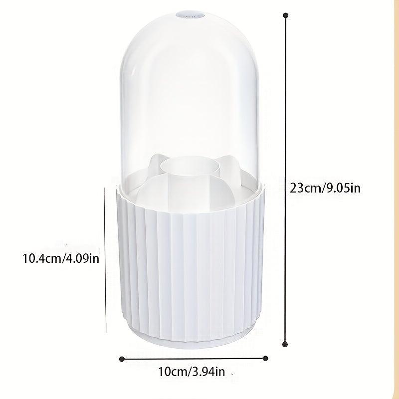 360 Rotating Makeup Brush Storage Bucket