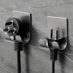 Stainless Steel Shaver Hanger Plug Hook Bathroom Accessories