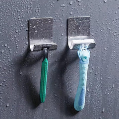 Stainless Steel Shaver Hanger Plug Hook Bathroom Accessories