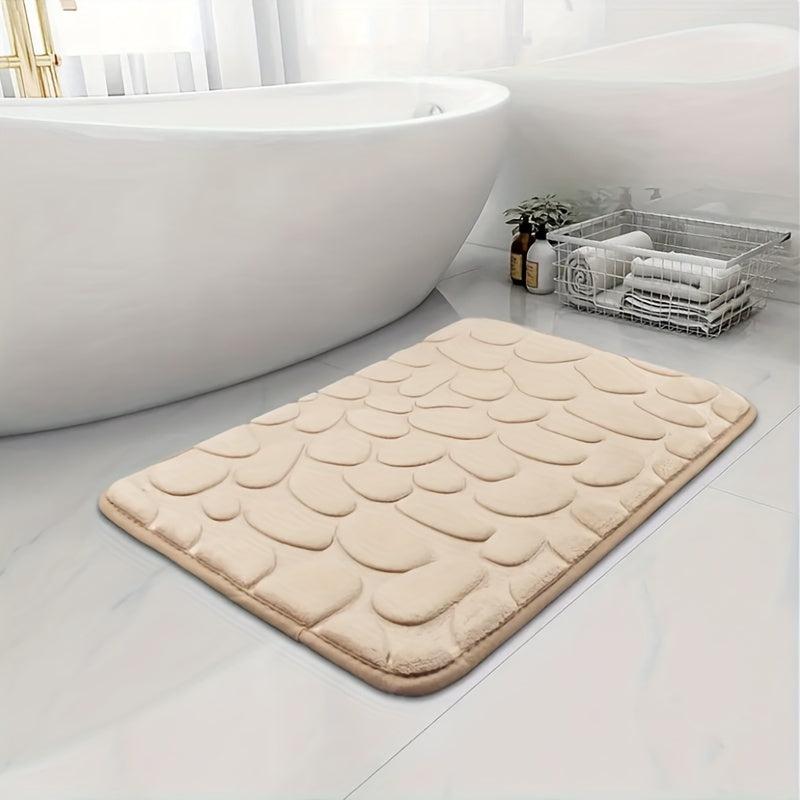 Soft Microfiber Bathroom Rug with Anti Slip Backing