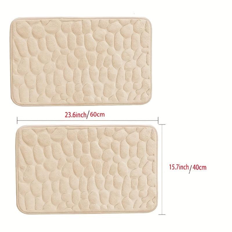 Soft Microfiber Bathroom Rug with Anti Slip Backing