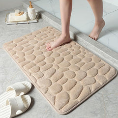 Soft Microfiber Bathroom Rug with Anti Slip Backing