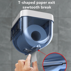 Wall Mounted Tissue Holder Bathroom Toilet Paper Storage Box