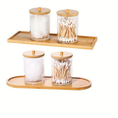 Bamboo Tea Serving Tray Decorative Multipurpose Vanity Tray