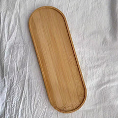 Bamboo Tea Serving Tray Decorative Multipurpose Vanity Tray