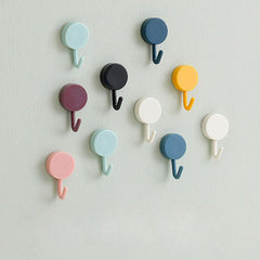 6pcs Viscose Wall Hanging Hook Load-bearing Clothes Towel Holder