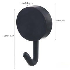 6pcs Viscose Wall Hanging Hook Load-bearing Clothes Towel Holder