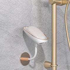 Wall mounted Draining Soap Dish Non Punching Toilet Household Soap Storage