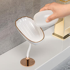 Wall mounted Draining Soap Dish Non Punching Toilet Household Soap Storage