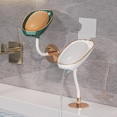 Wall mounted Draining Soap Dish Non Punching Toilet Household Soap Storage