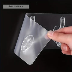 Waterproof Adhesive Wall Hook Towel Coat Bathroom Organizers Hanger