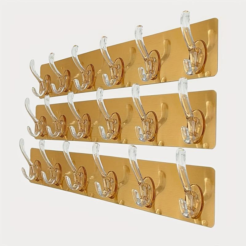 Waterproof Adhesive Wall Hook Towel Coat Bathroom Organizers Hanger