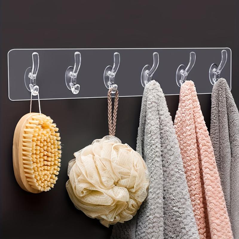 Waterproof Adhesive Wall Hook Towel Coat Bathroom Organizers Hanger
