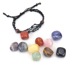 Crystal Bracelet Holder Rope Stone Holder Adjustable Crystal Cage Holder