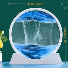 3D Hourglass Art Dynamic Sand Painting Easter Gift Quicksand Painting