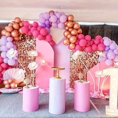 110pcs Pink Balloon Garland Set Baby Shower Birthday Party Decoration