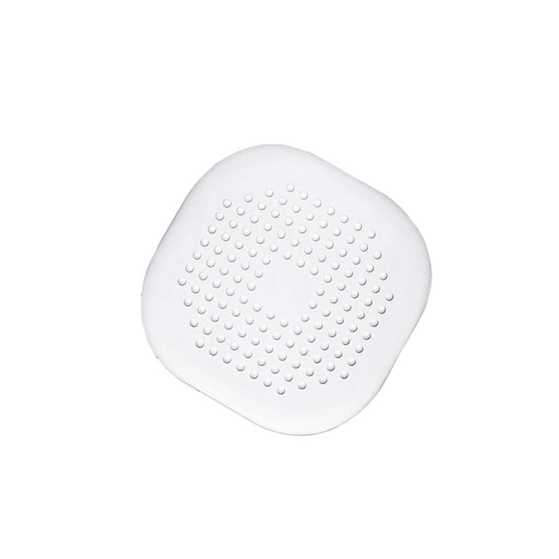 6-pack Silicone Hair Stopper with Suction Cup for Shower Drain