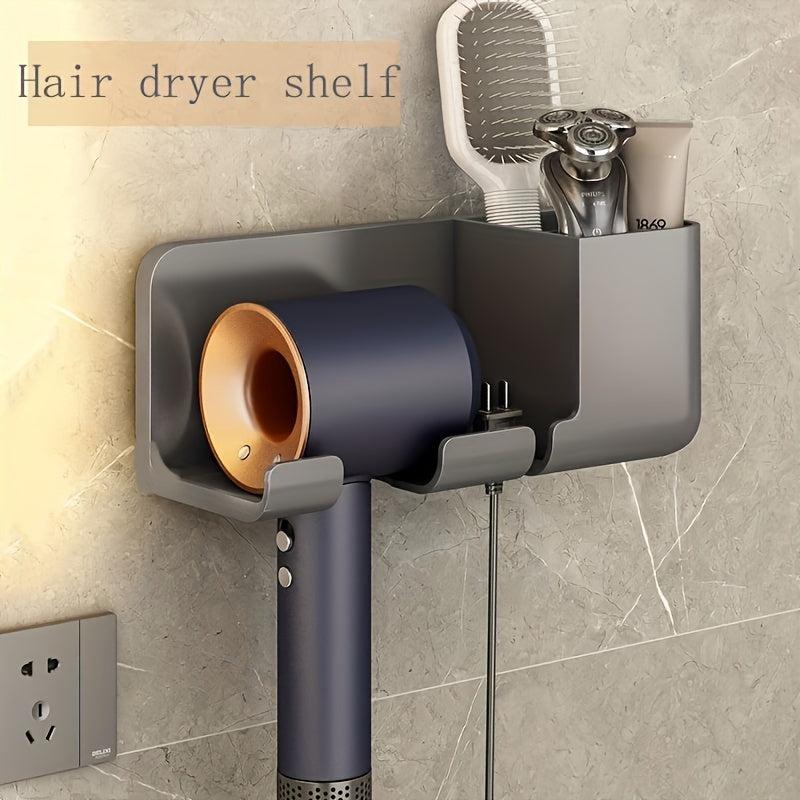 Hair Dryer Bracket for Easy Storage and Organization