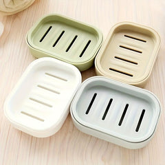 Double Layer Soap Dish Self Draining Soap Holder Bathroom Soap Rack