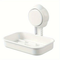 Suction Cup Soap Storage Rack for Bathroom