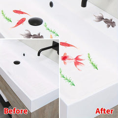 6pcs Chinese Fish Bathtub Non Slip Sticker