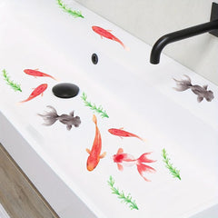 6pcs Chinese Fish Bathtub Non Slip Sticker